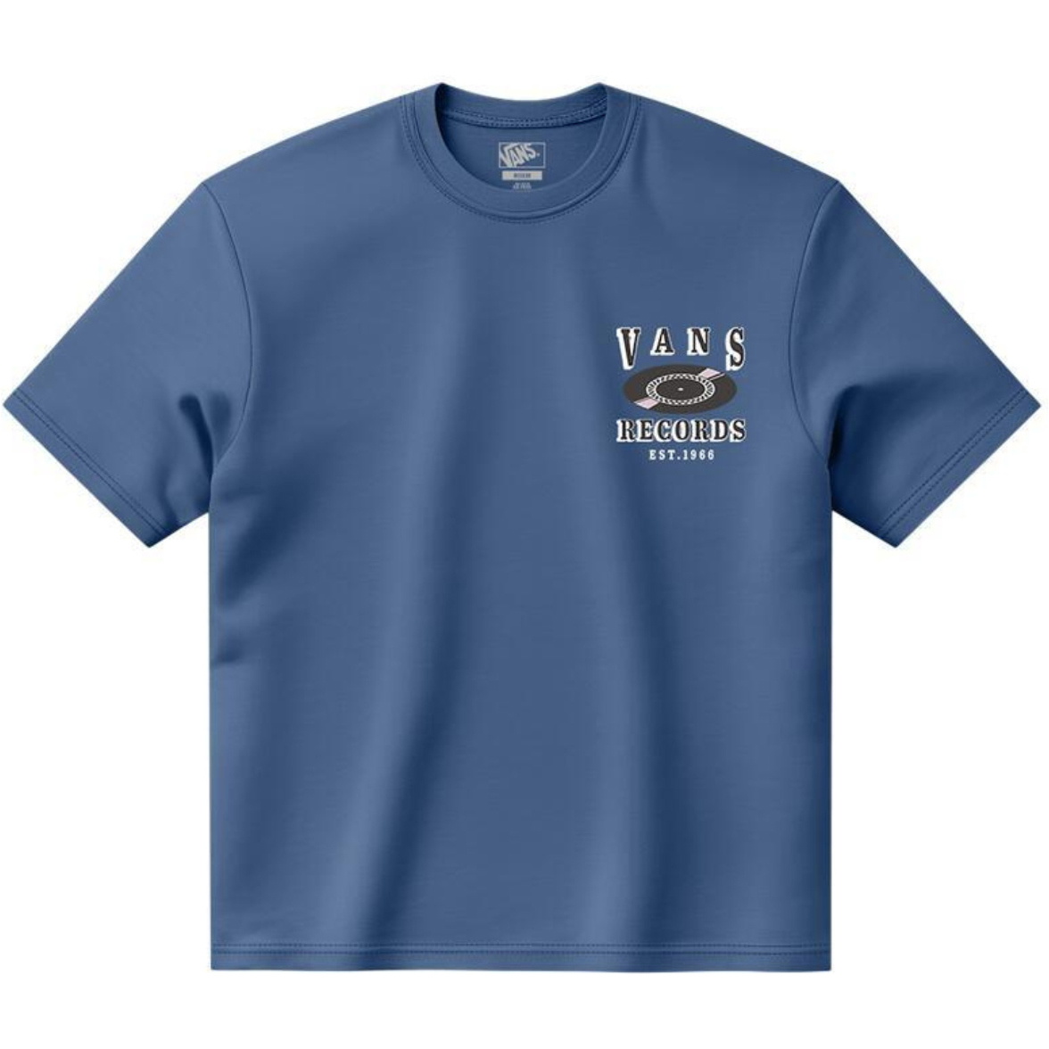 2026 Vans Mens Vans Recordings T-Shirt VN0010235TU - True Navy